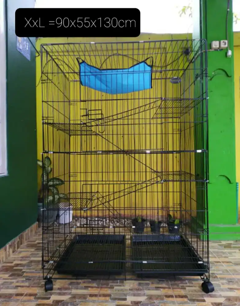 Kandang hewan lipat tingkat