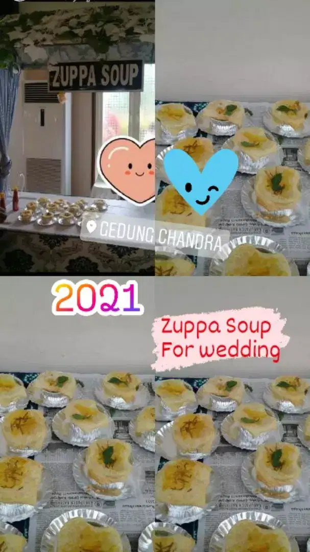 Zuppa soup for wedding