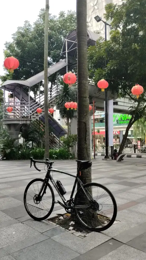 Sepeda roadbike merida rem hidrolik