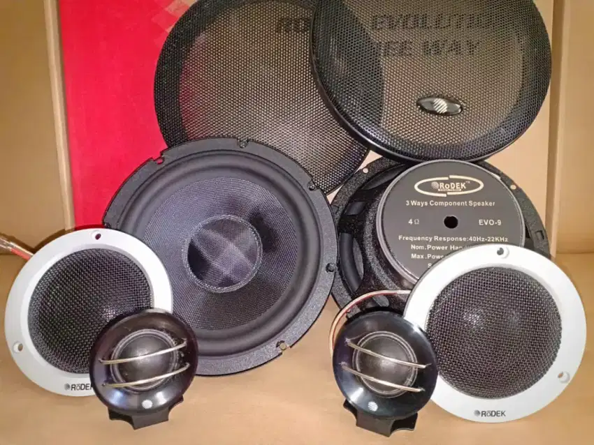 Speaker 3way 6inc Rodek Evo 9