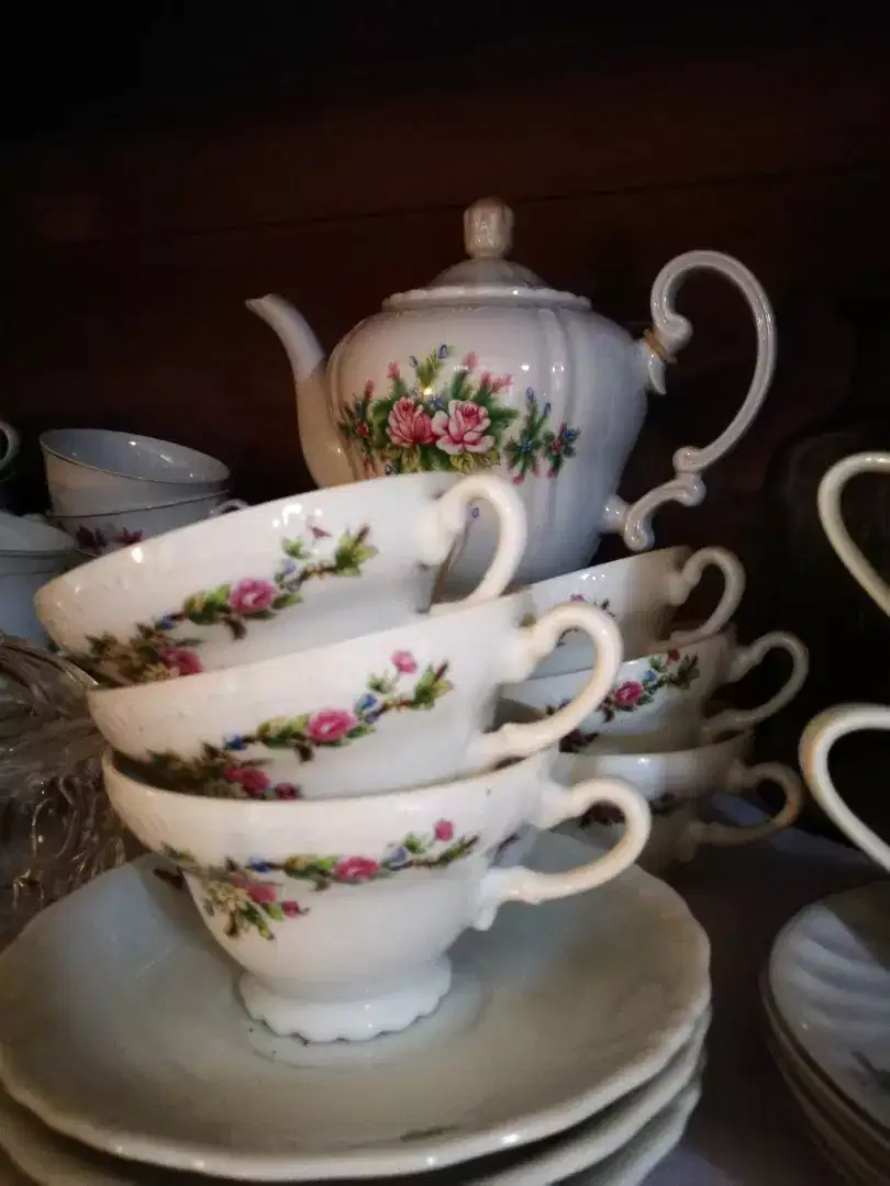 Tea set porcelain vintage antik