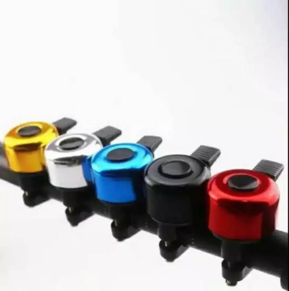 QR Bel Sepeda ting ting warna silver