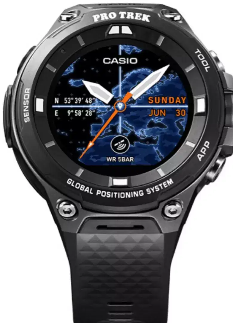 FLASH SALE.! Jam Casio Protrek Smarwatch WSD-F20 Black