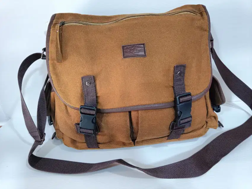 Tas selempang kanvas Kain Bahan Premium Berkualitas
