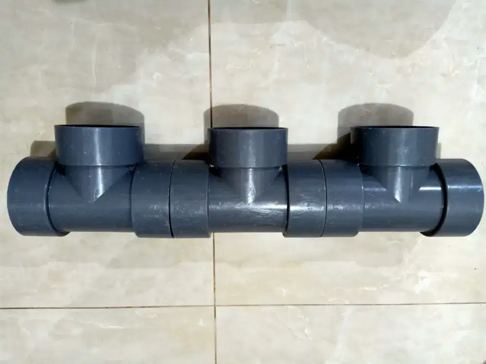 Tee Rucika 4inch (3 pcs) & 3inch (1 pcs)