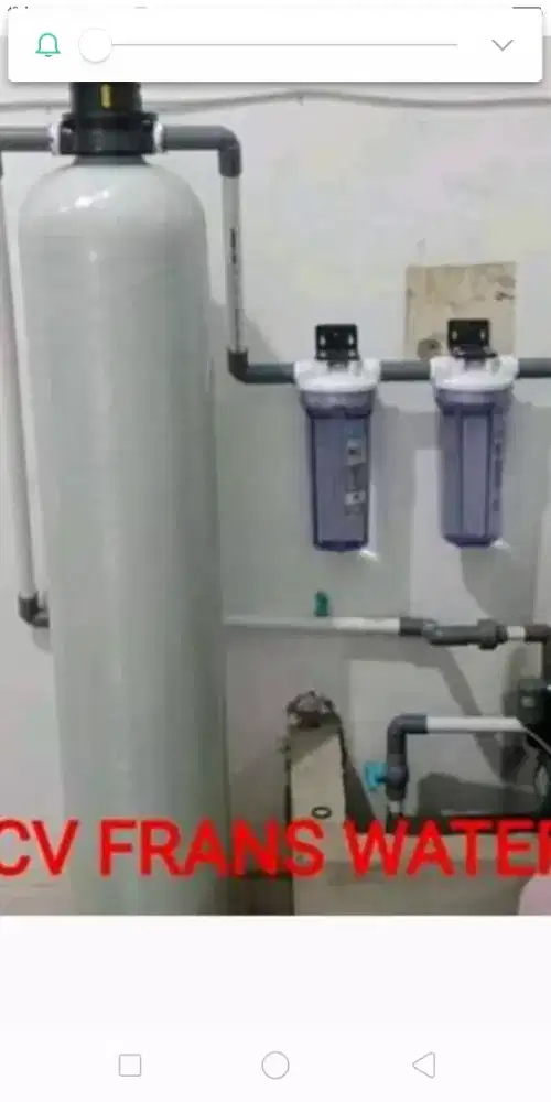 Filter air rumah tangga