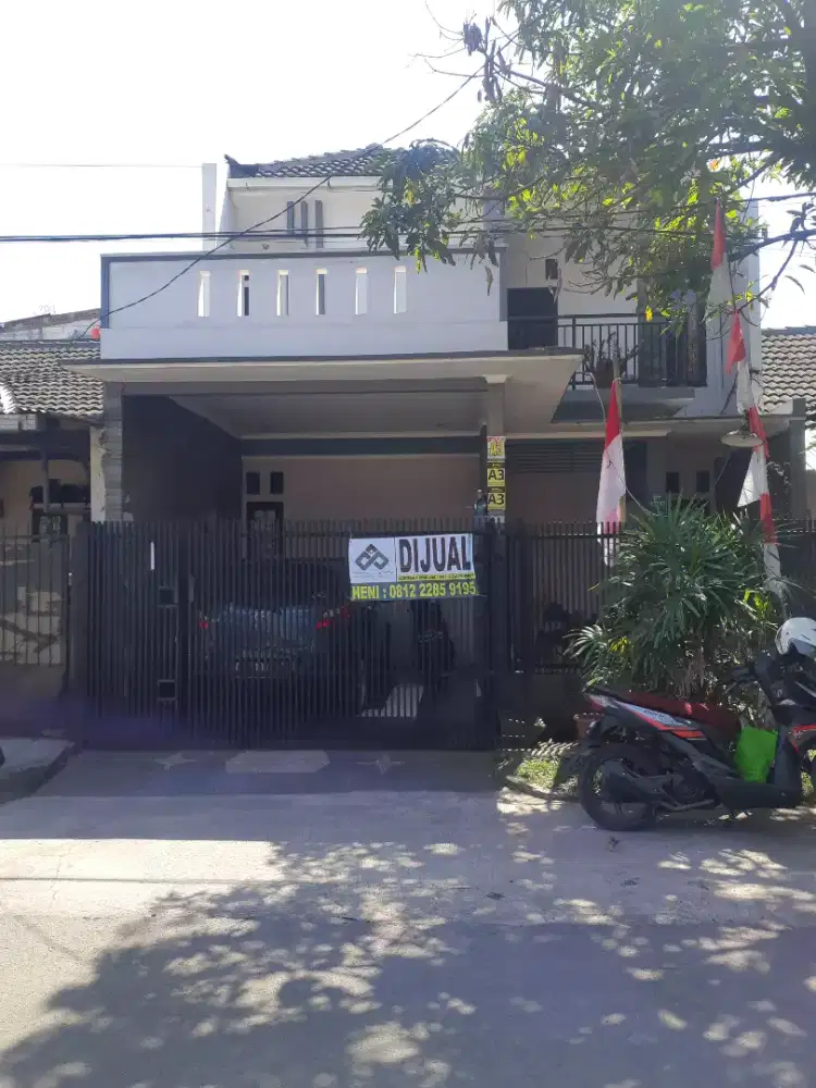 Rumah dijual di komplek perumahan riung bandung jalan 3mobil siap huni
