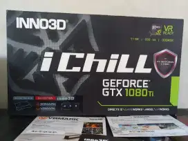 VGA inno3d ichill GTX 1080Ti 11 GB 352 bit Like new