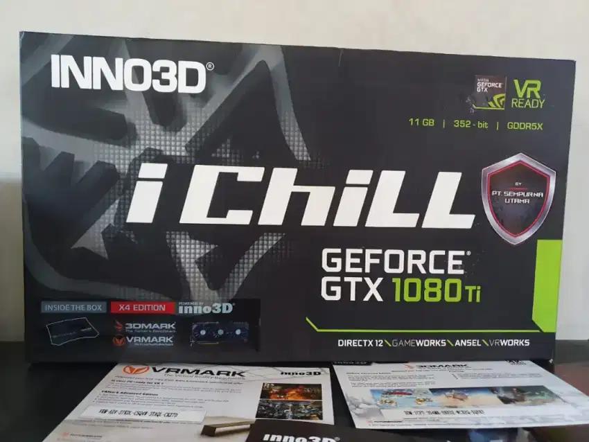 VGA inno3d ichill GTX 1080Ti 11 GB 352 bit Like new