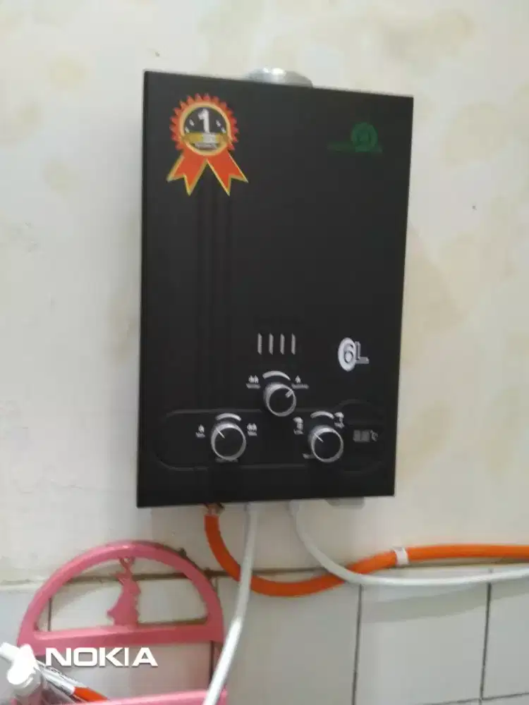 Water heater gas baru
