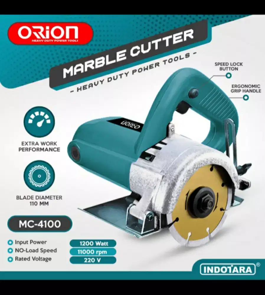 Mesin potong keramik Orion Gojek