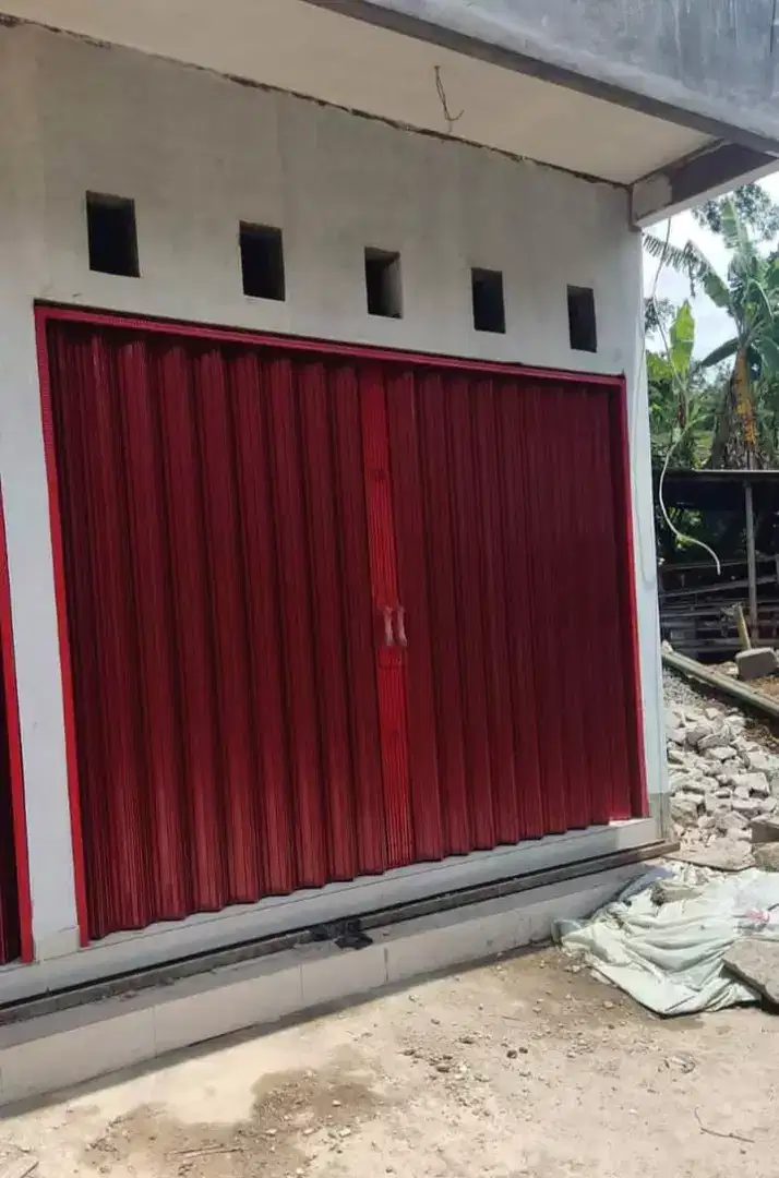 Follding gate rolling door murah
