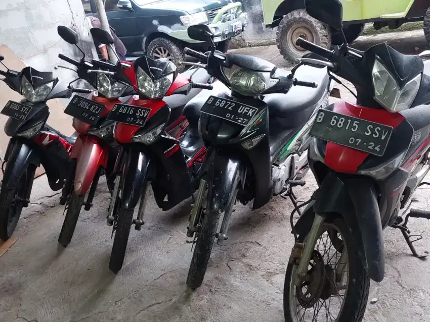 menerima supra x 125 tua muda 2012/2013 tahun 2014