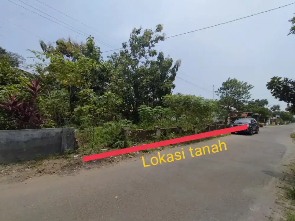 Dijual tanah pekarangan siap bangun