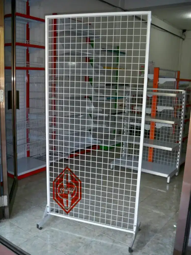 Rak Backmesh T.180x90 (174x84cm) + Kaki