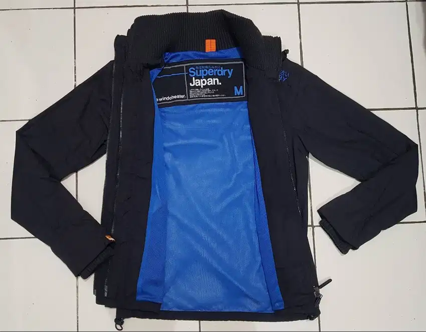 Jaket SUPERDRY Windcheater Triple Chest Original