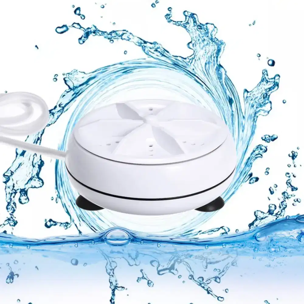 homgeek mesin cuci mini portable washing machine ultrasonic