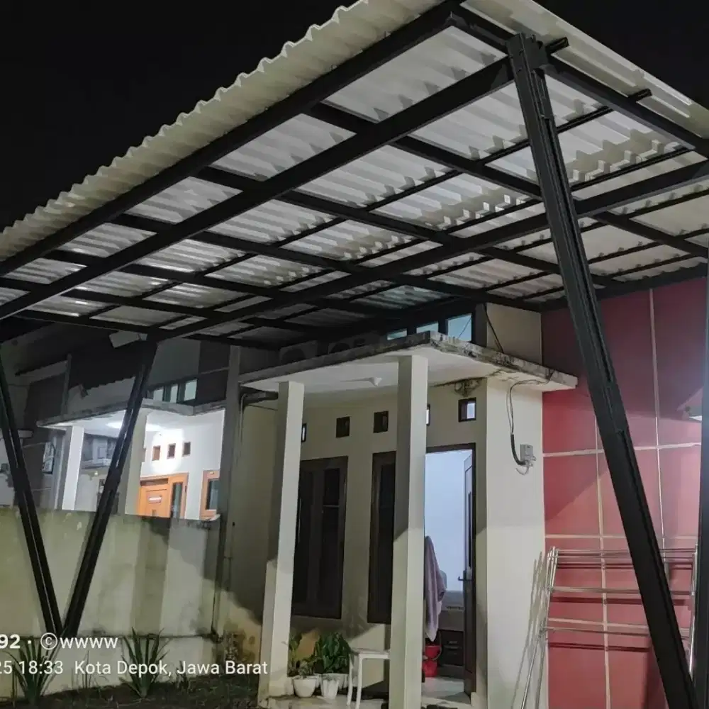 kanopi bajaringan rumah