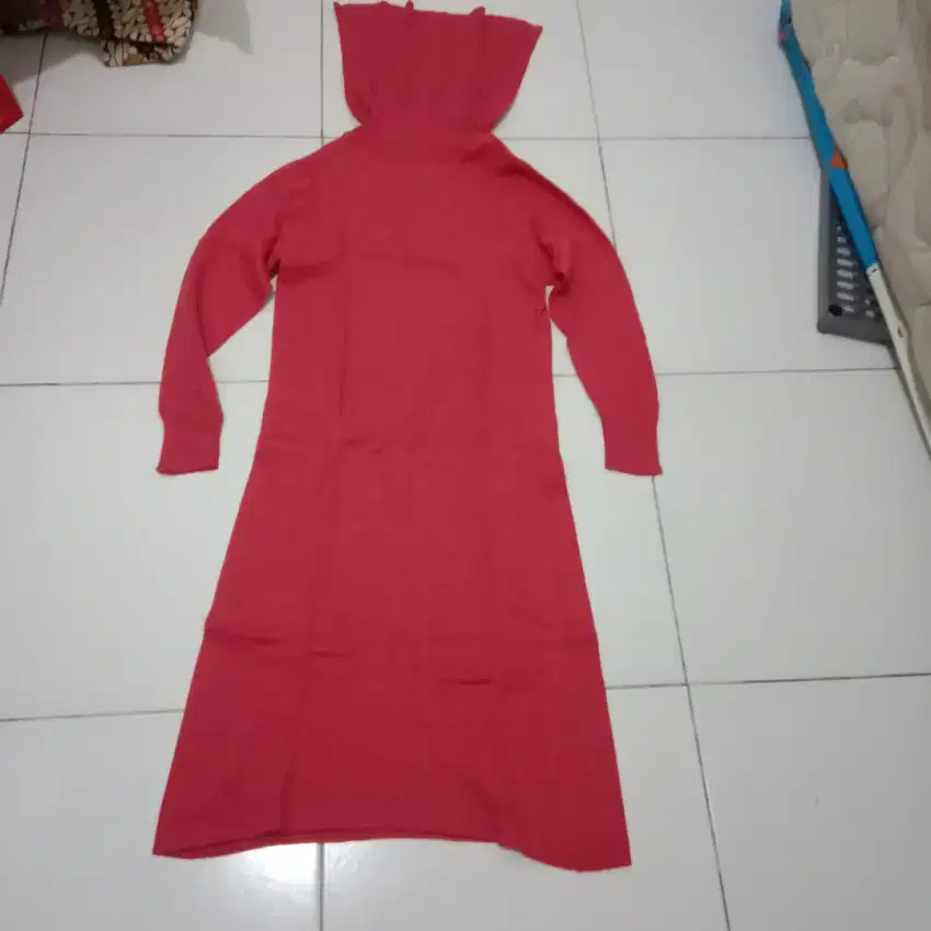 Dress knit rajut