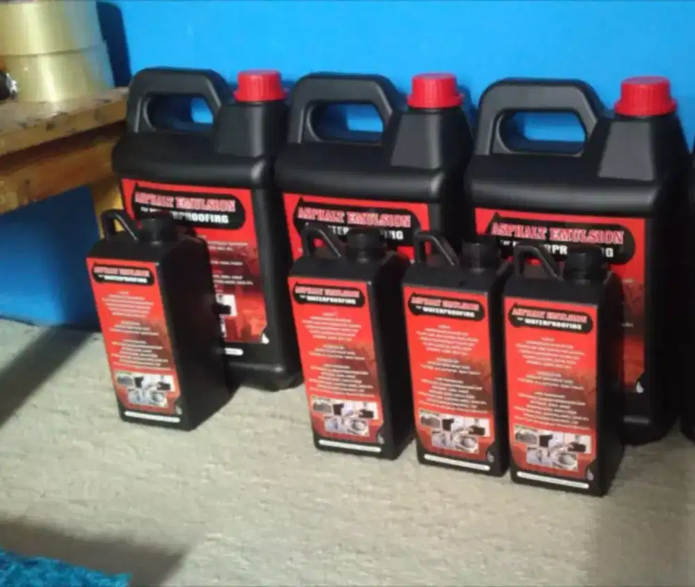 Aspal cair Emulsion 5 kg pelapis anti bocor