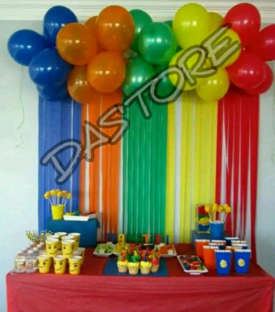 Balon huruf dan buttingflug