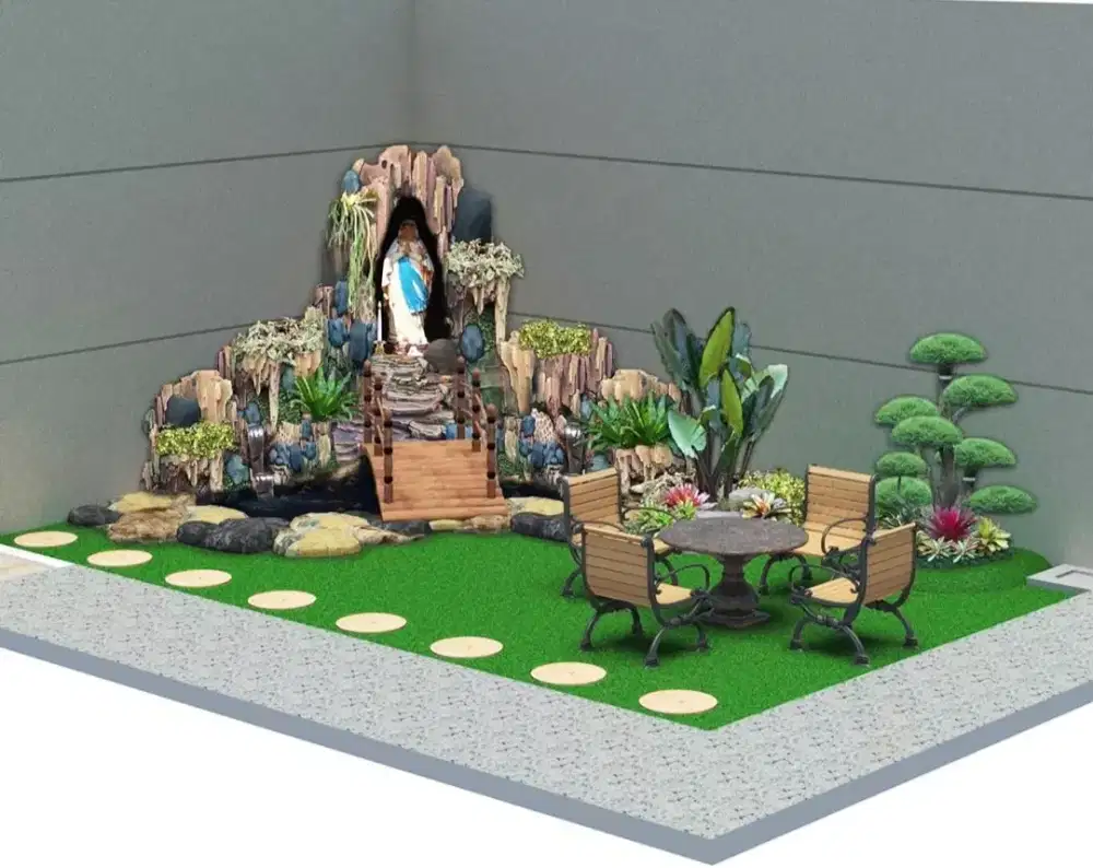 taman kolam ampyangan batu sikat  Gresik