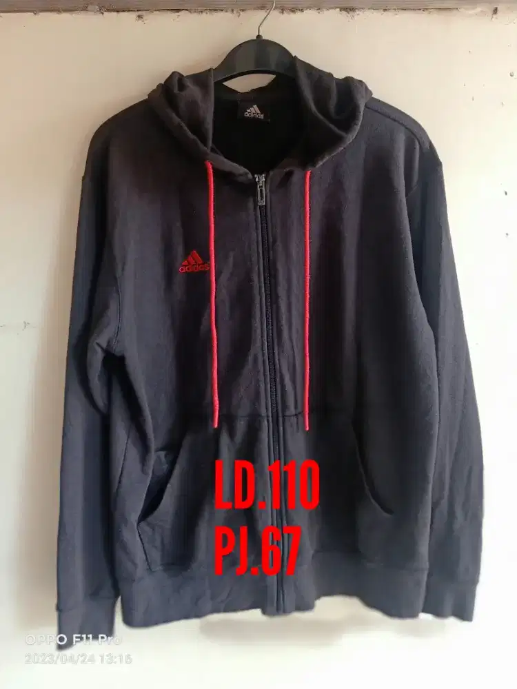 Jaket Hoodie Adidas original