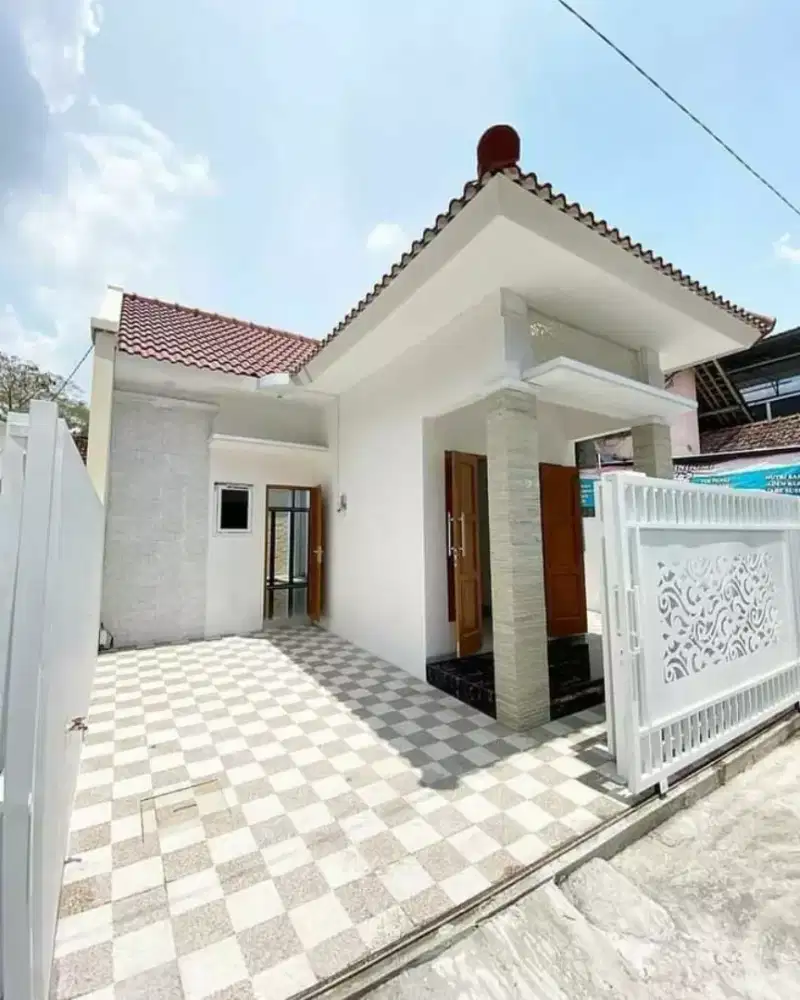 Pintu gerbang rumah minimalis