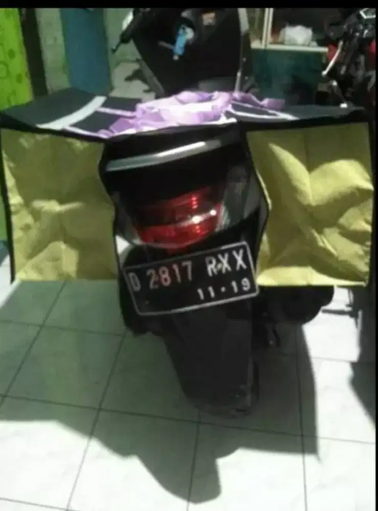 Tas bagasi motor (krompyang/sadle bag)