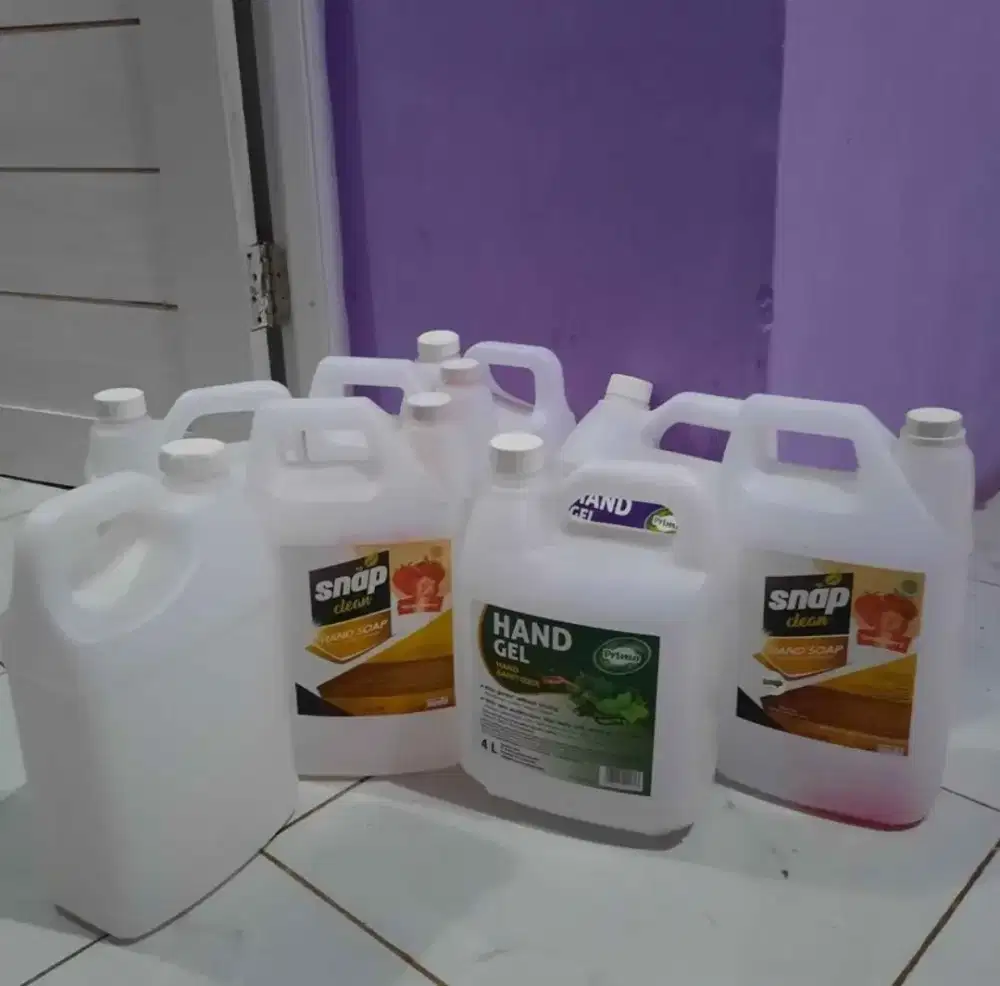 JERIGEN BEKAS UKURAN 4 LITER