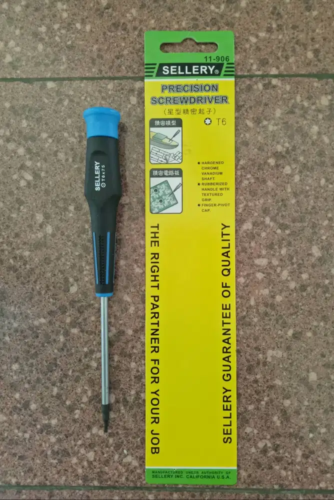 Obeng Torx T6 Sellery