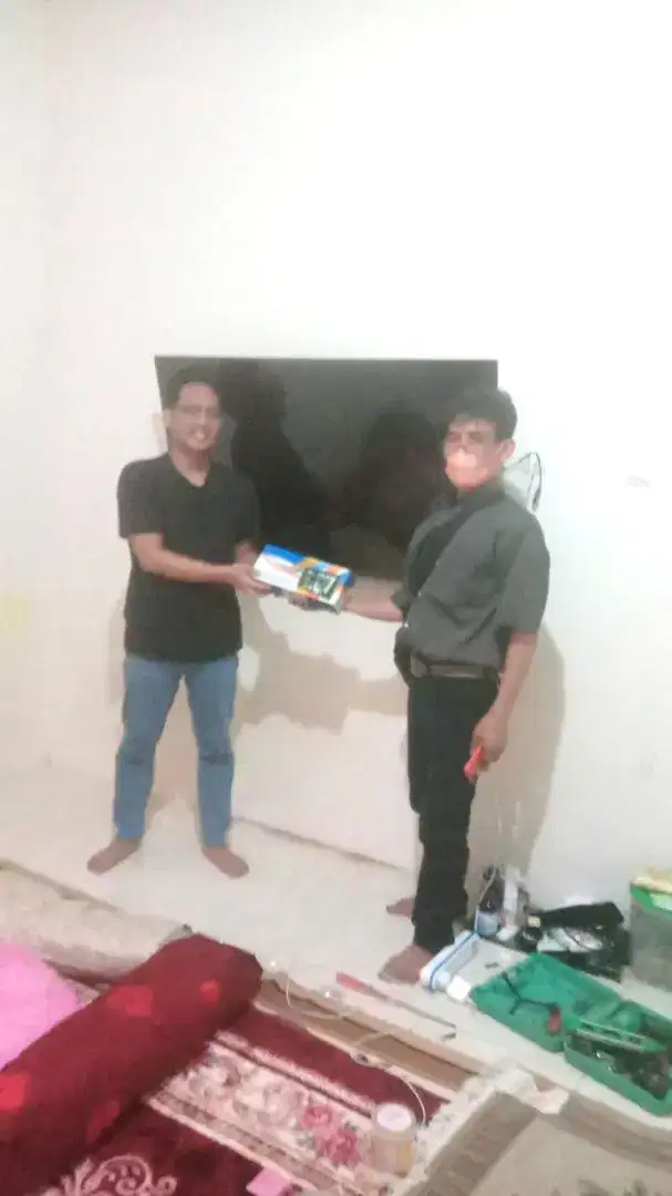 Bracket TV led lcd gratis jasa pasang
