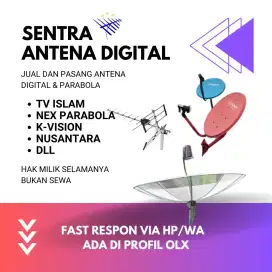 Antena digital parabola mini murah