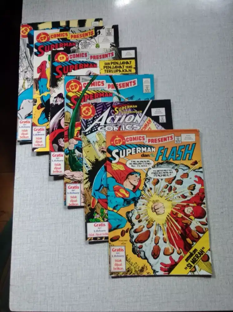 Komik Superman lawasan by lifebouy