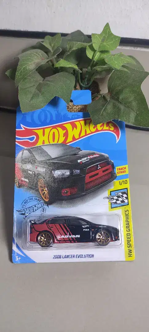 Hotwheels 2008 Lancer Evolution Advan