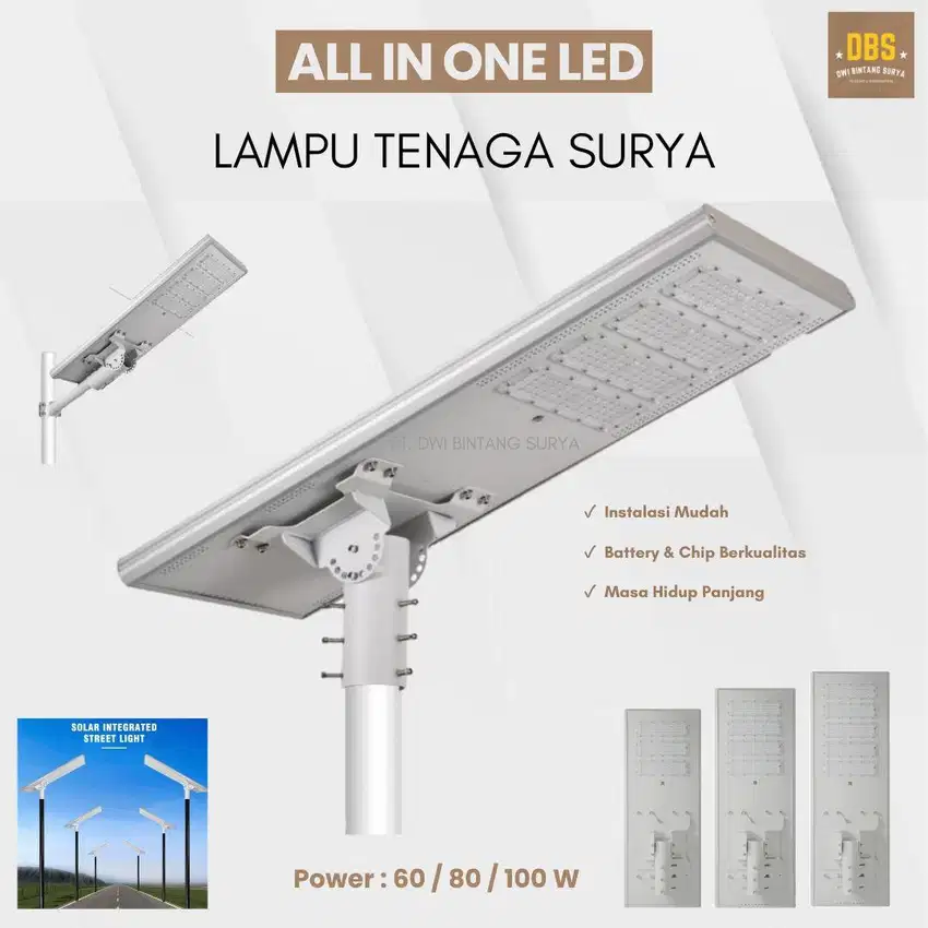 Lampu Solar Cell LED All In One