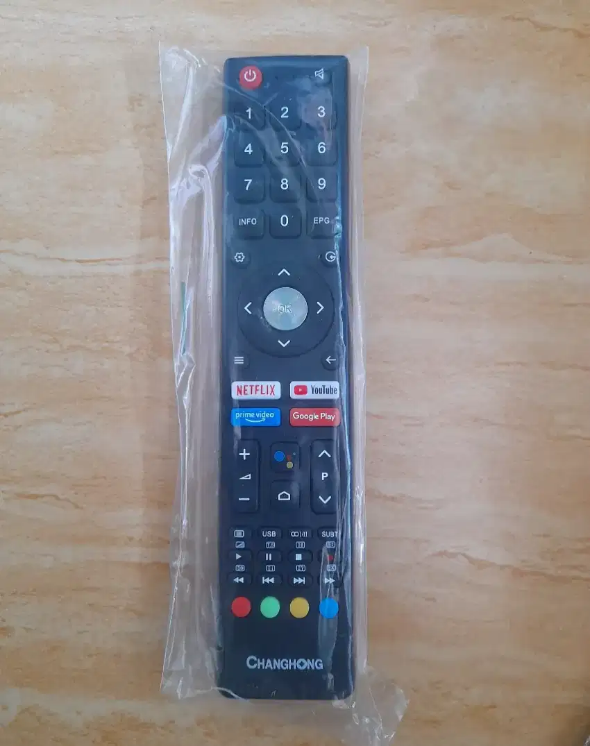 Remote tv changhong