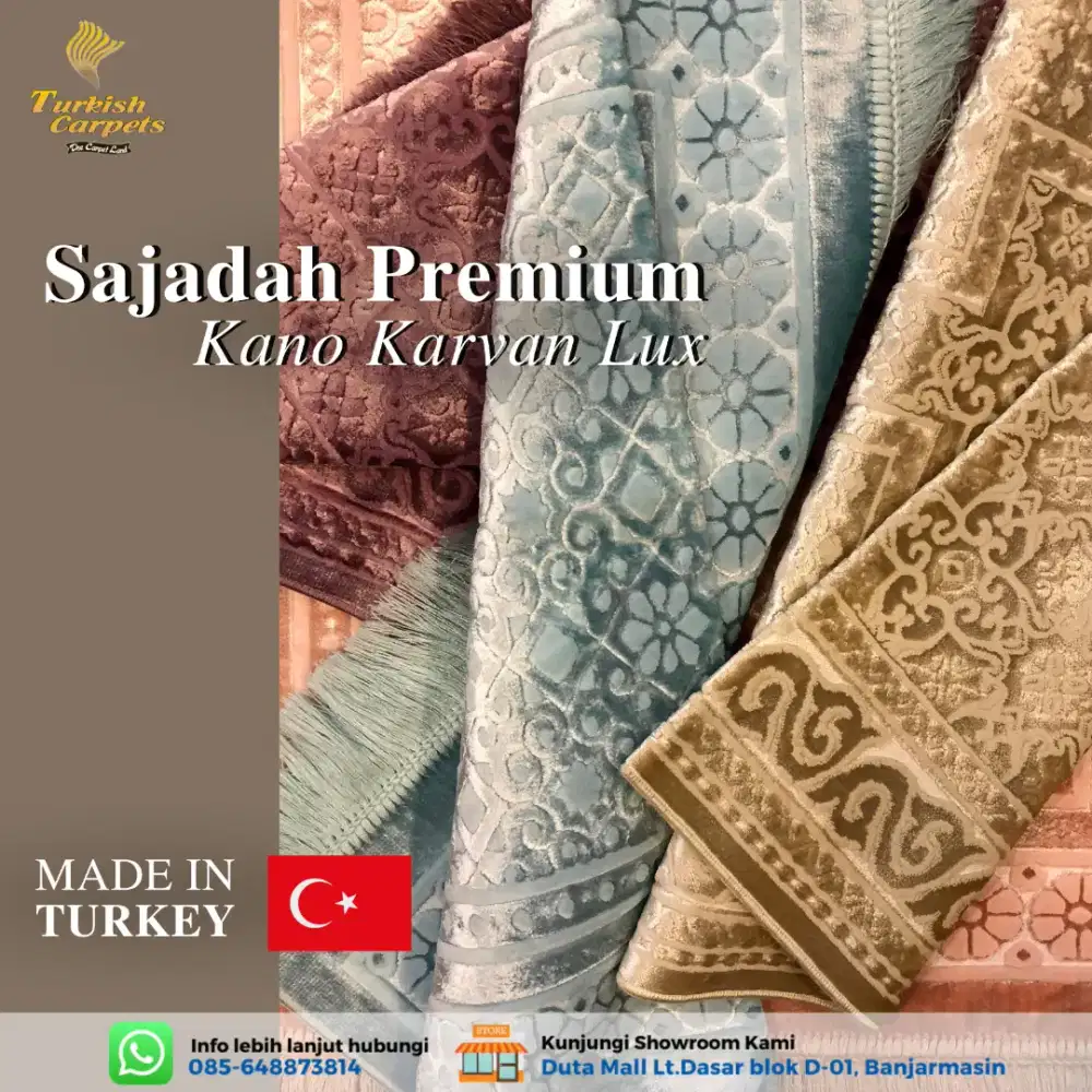 SAJADAH PREMIUM KANO KARVAN PEARL LUX