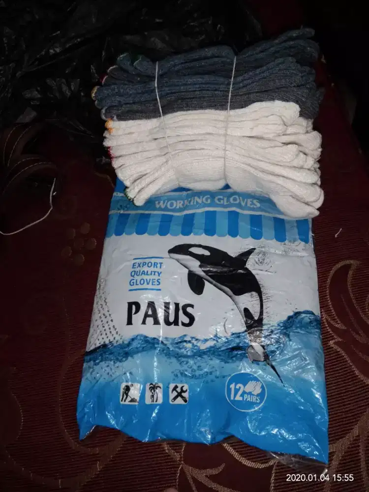 Sarung tangan warna Abu-Abu