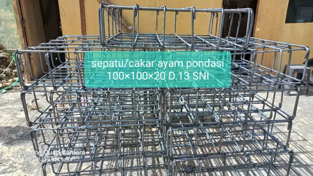 besi cakar ayam pondasi uk 100×100