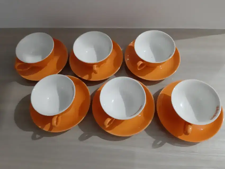 mug cangkir 1 set plus piring tatakan