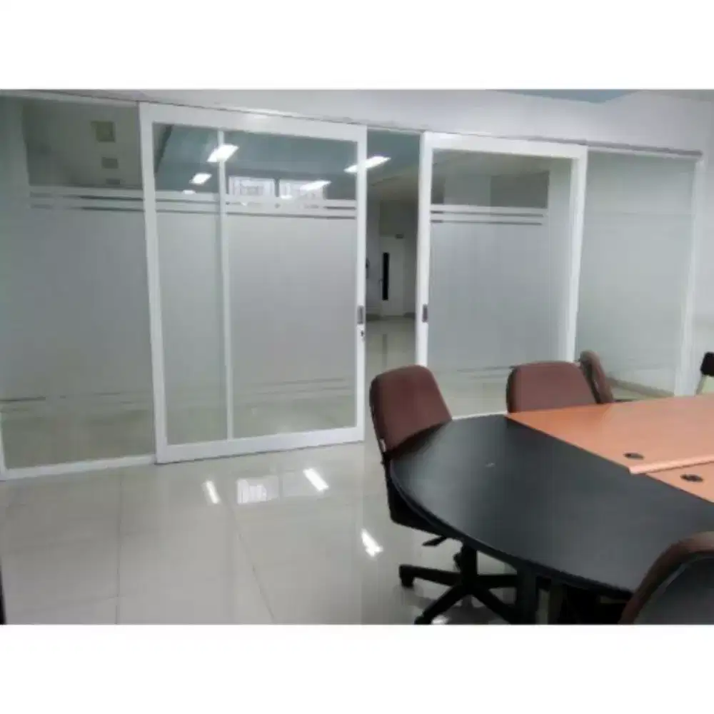 Stiker Kaca (Sandblast)