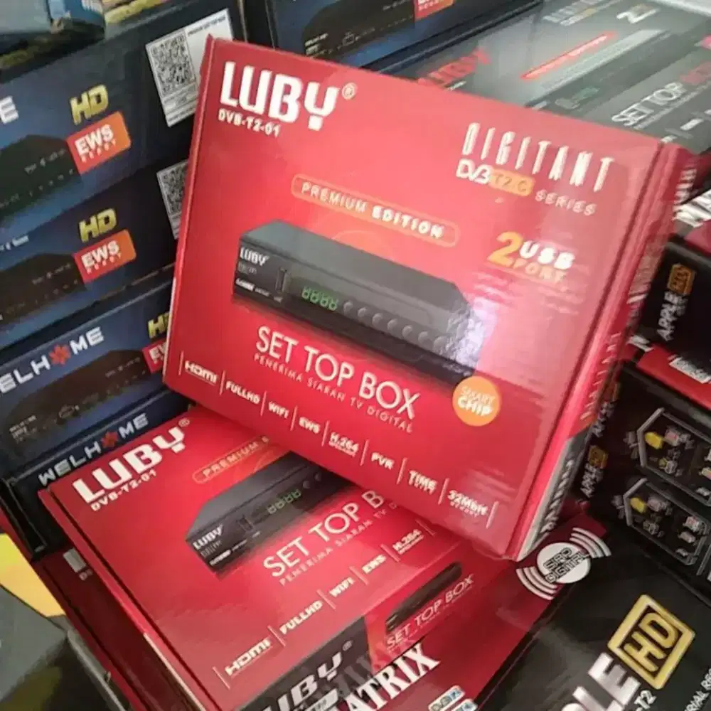 SET TOP BOX ~ Full HD 1080 + JUOS ! Big Memori 32 MB  +Smart Chip