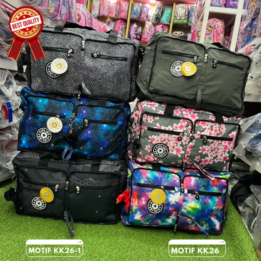Ready BJM! Tas pakaian tas travel bag lipat gratis antar Banjarmasin