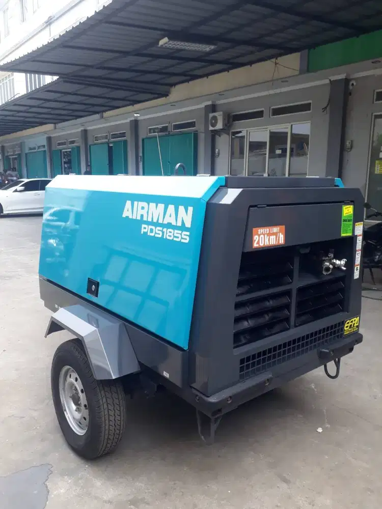Kompresor AIRMAN pds 185 S Second / Bekas Rekondisi 85%