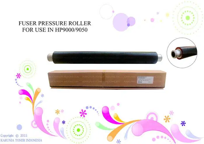 FUSER PRESSURE ROLLER FOR USE IN HP 9000 / 9050 Berkualitas