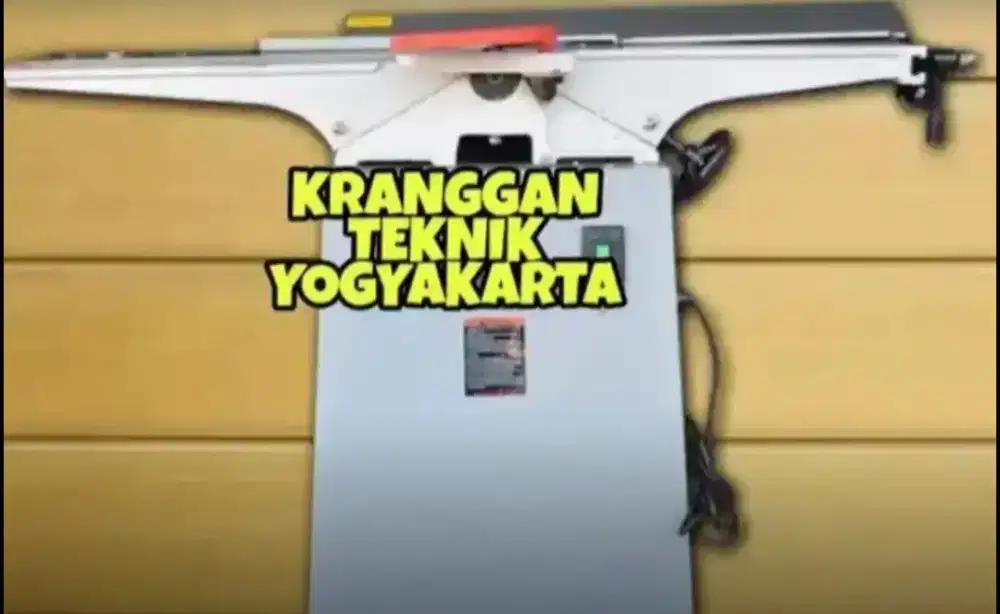 (KRANGGAN TEKNIK)mesin jointer ketam listrik utk menghaluskan kayu
