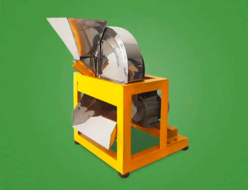 Perajang bawang merah pake dinamo 100 watt