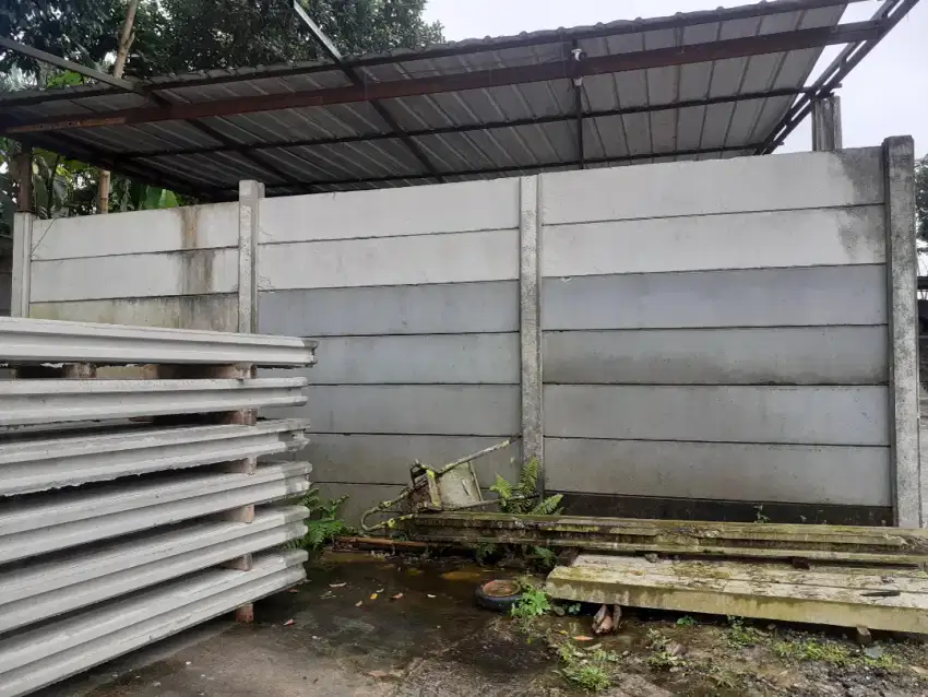 Panel beton untuk benteng