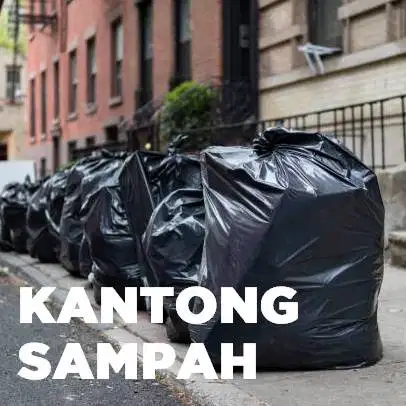 Kantong Plastik Sampah Hitam, Ready Banyak Ukuran